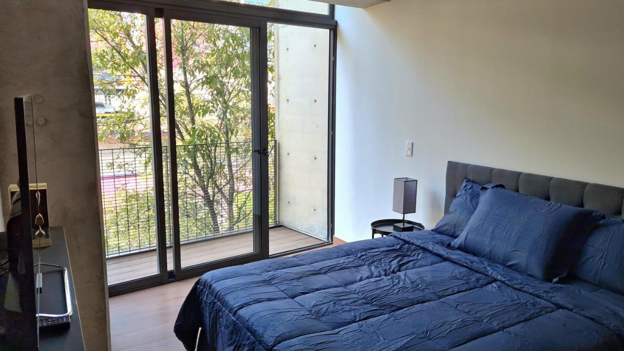 Ferienwohnung Acogedor Y Moderno Departamento Mexiko-Stadt Exterior foto